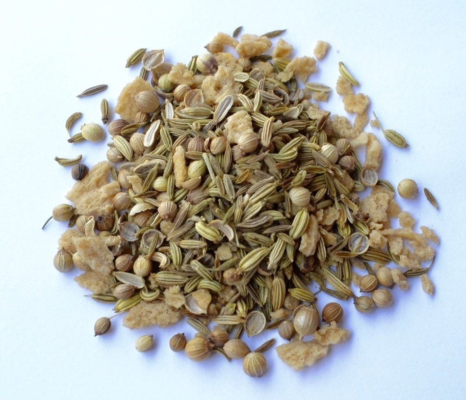 Organic Ayurvedic Cumin, Coriander and Fennel Tea - Stress Relief Detox Tea (Original, 1.5 oz.) N17
