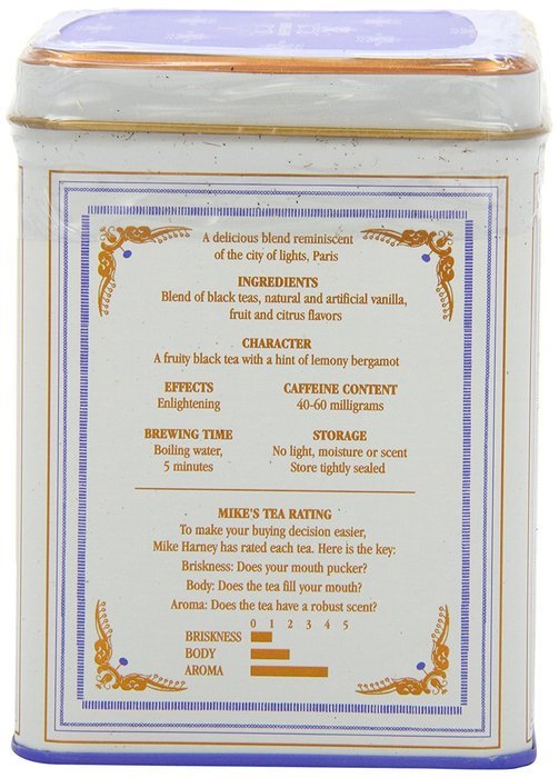 Harney & Sons Black Tea, Paris, 20 Sachets N21