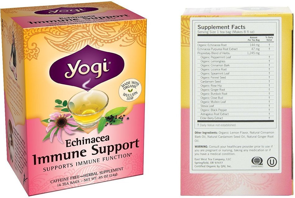 Yogi Tea Office Favorites 6 Flavor Variety Pack (Pack of 6, 96 Tea Bags Total) N6