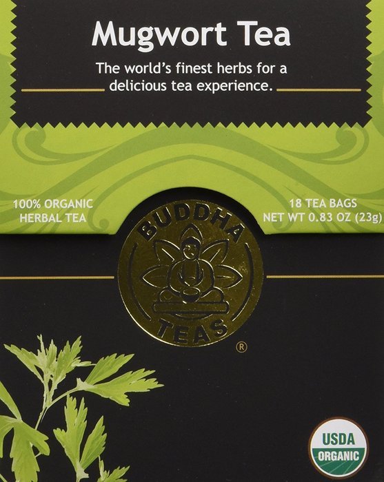 Mugwort Tea - Organic Herbs - 18 Bleach Free Tea Bags N3