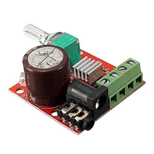 12V Mini Hi-Fi PAM8610 2X10W Audio Stereo Amplifier Board Dual Channel N2