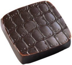 Textured Sheet for Chocolate: Crocodile, Each Sheet 10" X 16"; 1 Sheet Per Pack