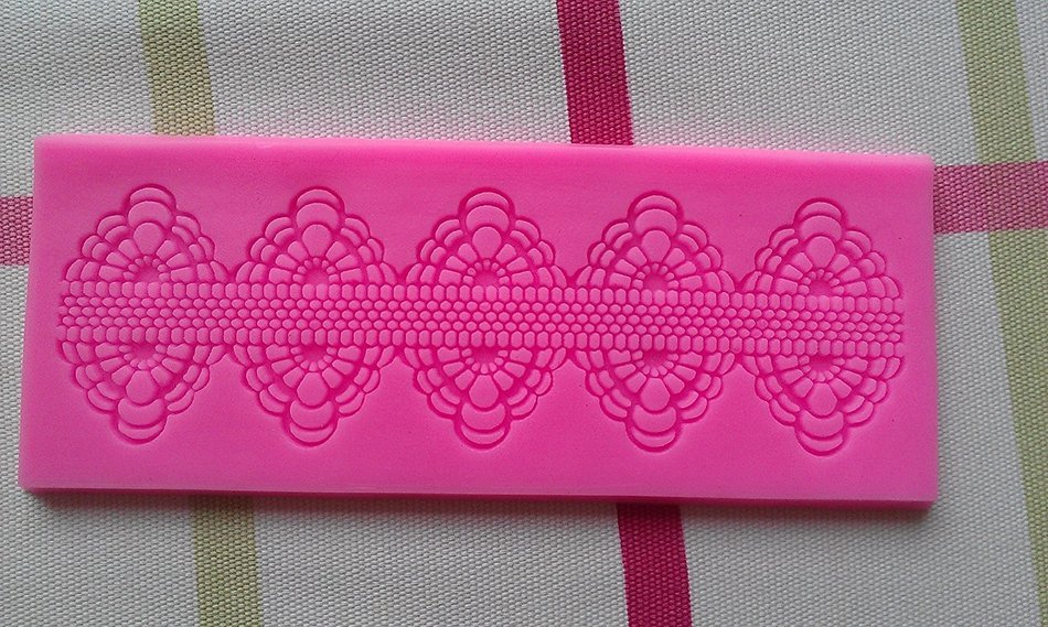 Sugar Lace Silicone Pad, Cake Decoration Mold N6