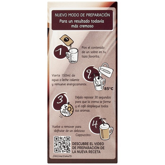 Nescafe Cappucino Packets - 14g - 10 ct N5