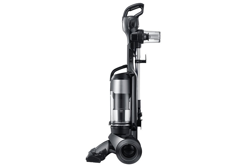 Samsung MotionSync Bagless Upright Vacuum with Detachable Handheld Vac and Built-In Accessories - Refined Wine... N6