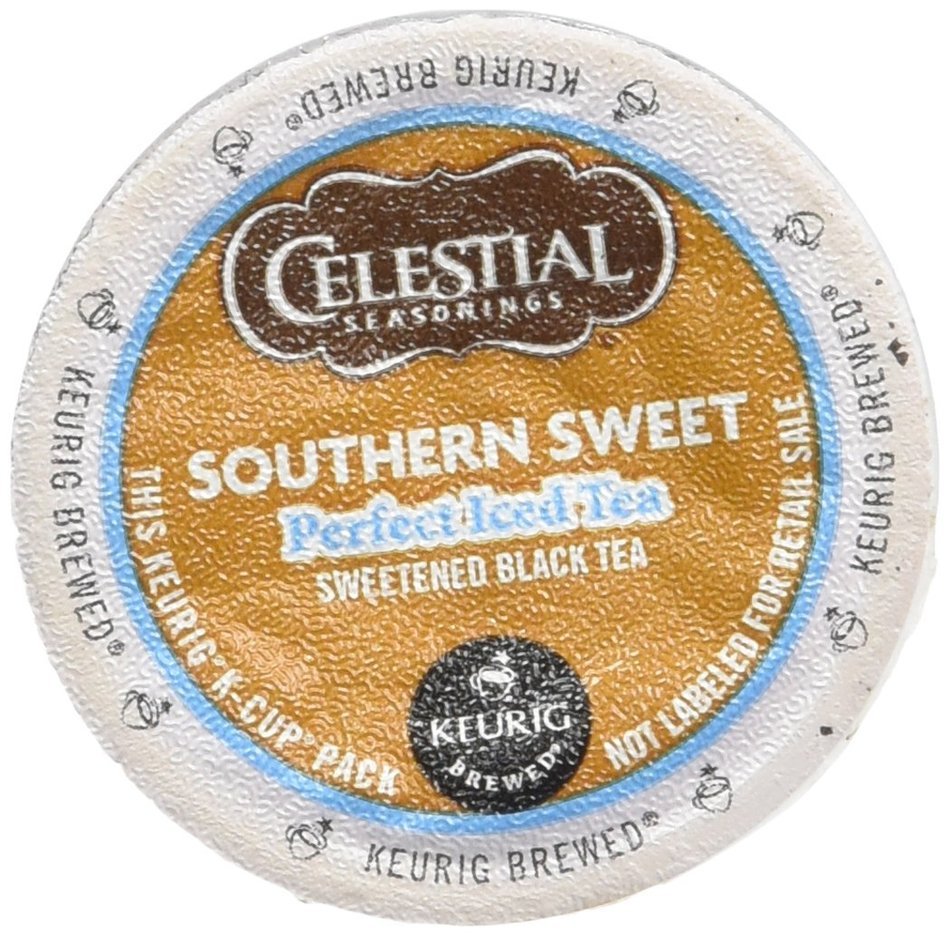 Celestial Perfect Iced Tea Southern Sweet Keurig K-Cups, 22 Count N9