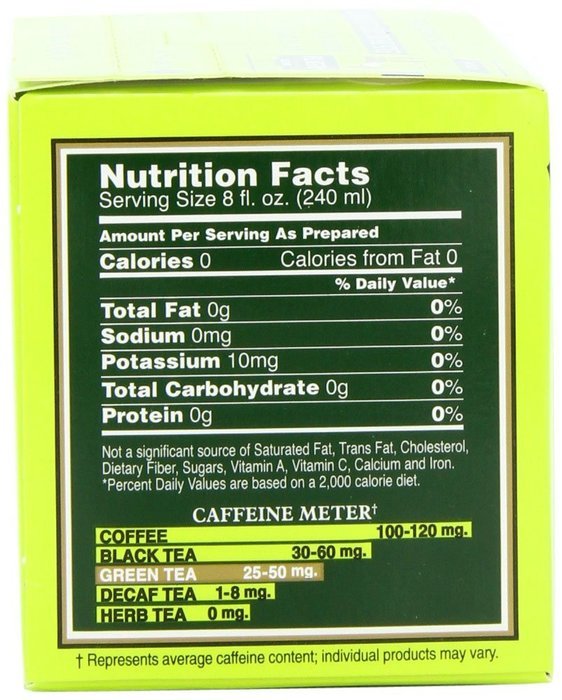 Bigelow Green Tea, 20-Count Boxes (Pack of 6) N2