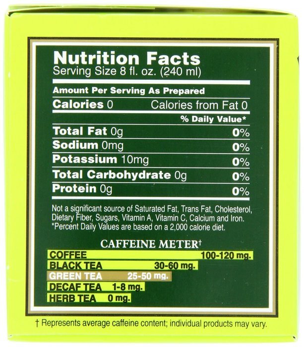 Bigelow Green Tea, 20-Count Boxes (Pack of 6) N3