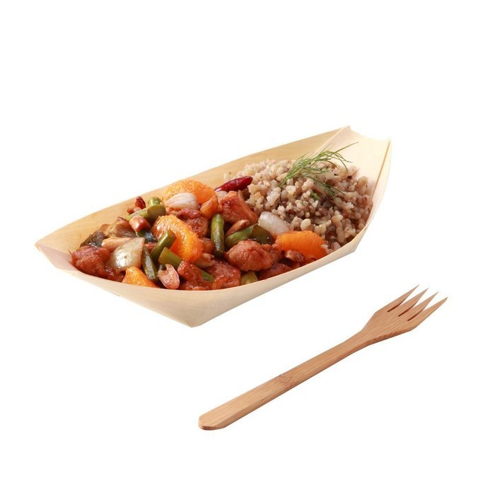 Pinewood Boat Medium 6 inches 200 count box N8