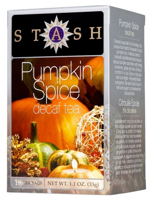 Decaffeinated Tea-Pumpkin Spice - 18 - Bag