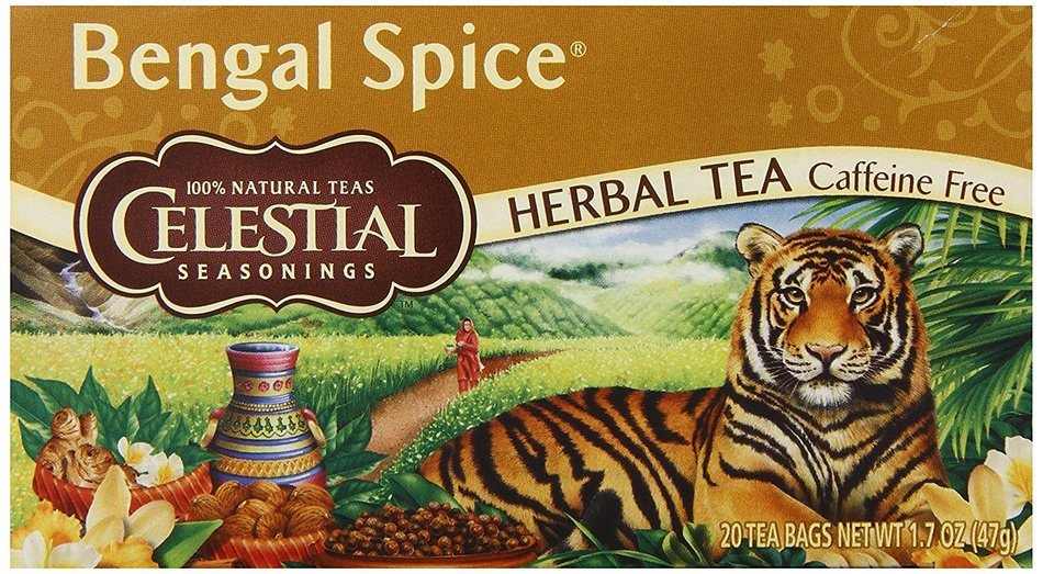 Celestial Seasonings Bengal Spice Tea, 20 Count, 1.7 Oz N2