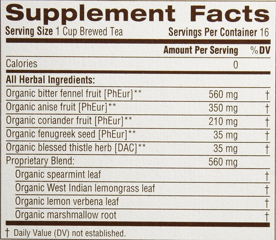 Traditional Medicinals Teas Organic Mother's Milk Tea Bags, 16 count - 3 Pack N16