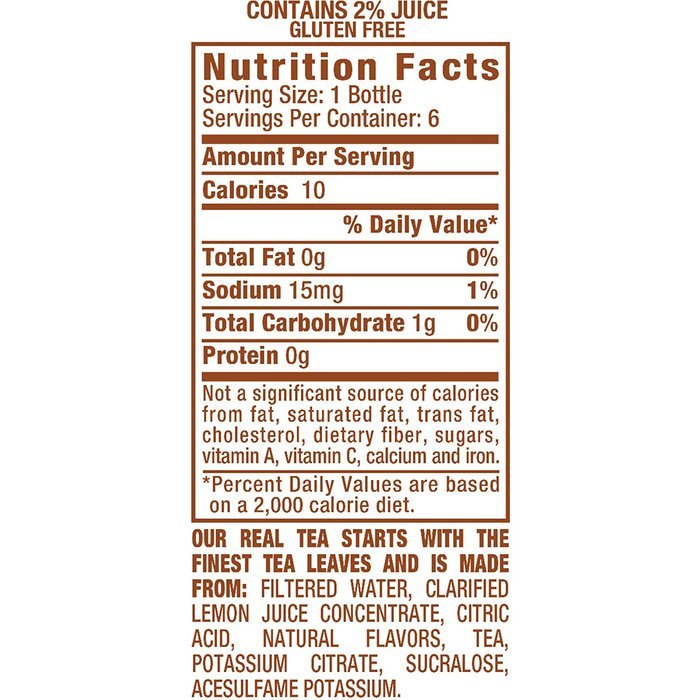 Snapple Tea 6 -16 Fl Oz, (Pack of 2) (Green Tea Diet) N3