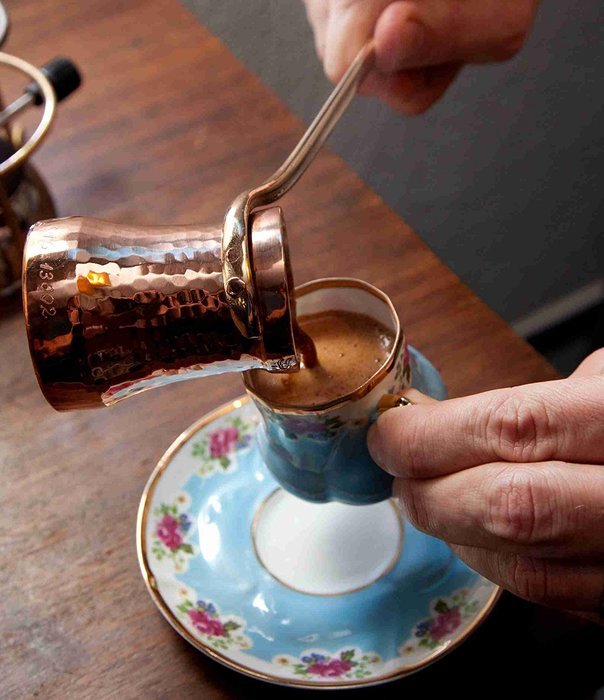 Authentic Black Coffee, the Famous Nakhly "Nachle" Arabic Coffee with Cardamon to Make the Perfect Turkish Coffee... N4
