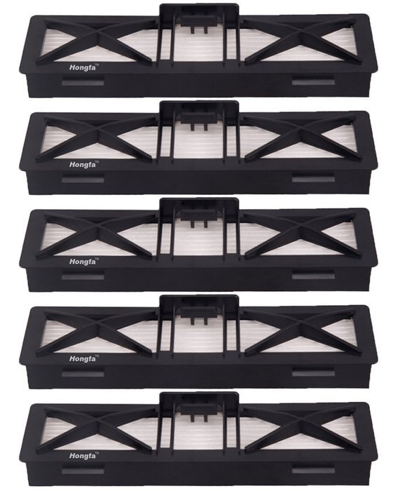 Hongfa Black Side Brushes Replacement for Neato 945-0130 Botvac (4) N14
