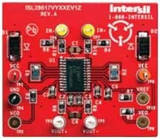 INTERSIL ISL28617VY25EV1Z EVAL BOARD, ISL28617 INSTRUMENTATION AMPLIFIER