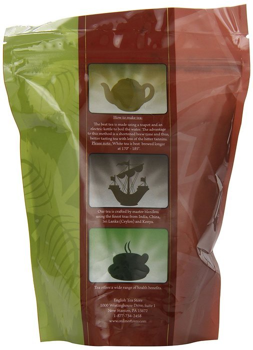 English Tea Store Loose Leaf, Decaf Darjeeling Tea, 4 Ounce N251