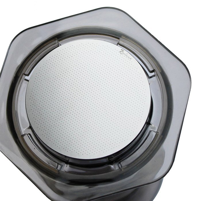Yolococa Resusable Newest Improved Stainless Steel Coffee Filter for Aeropress Coffee Maker Edtion2 N3