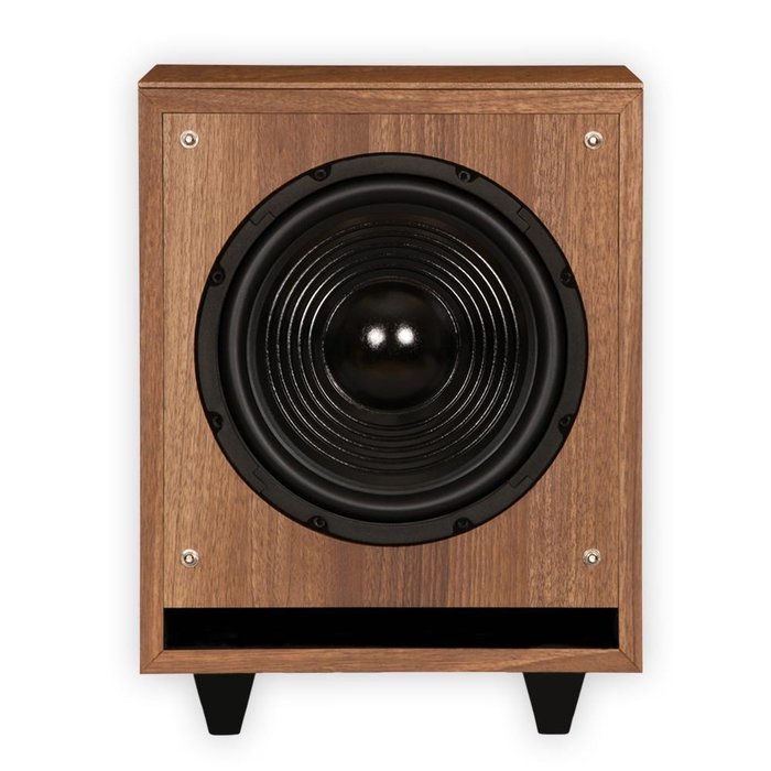 Theater Solutions SUB8FM Front Firing Powered Subwoofer (Mahogany)