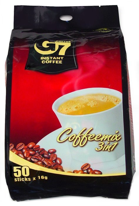 G7 3-in-1 Instant Coffee, 50 Sachets N3