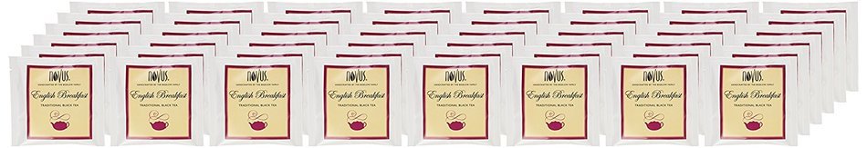 Novus Tea English Breakfast (Formerly Kenilworth Ceylon) Tea, 50 Tea Pouches N2