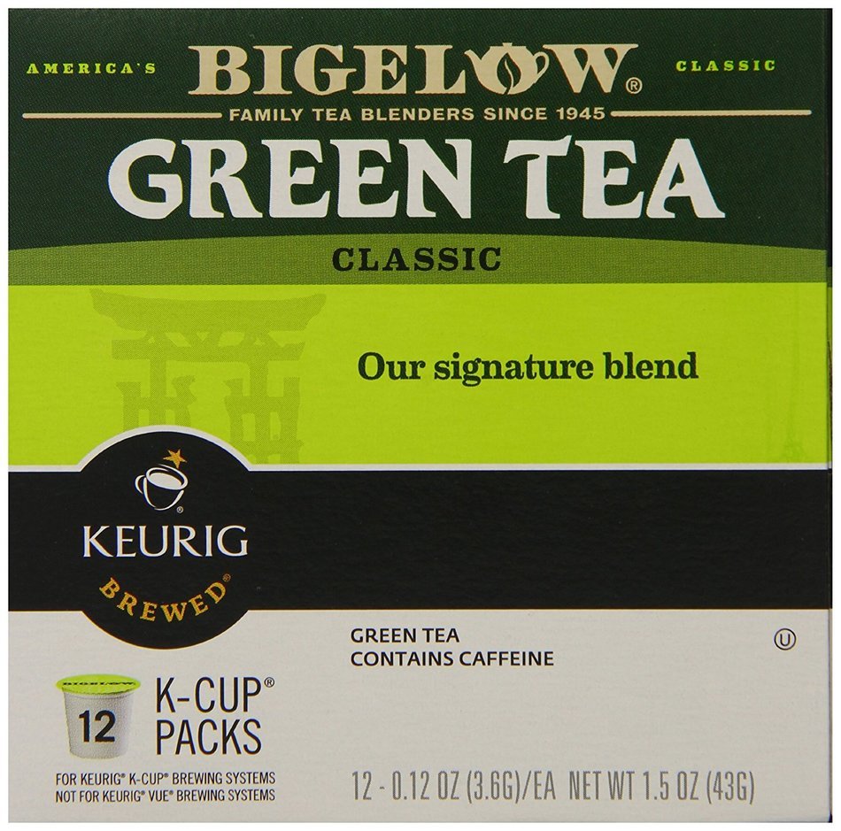 Bigelow K-Cup Portion Pack for Keurig Brewers, Green Tea, 24 Count N26