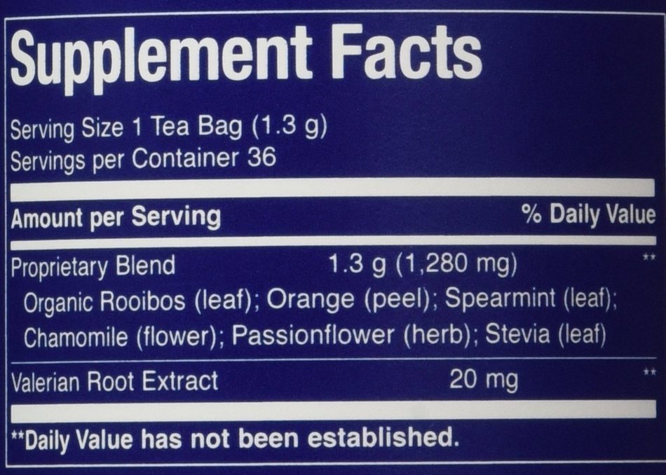 The Republic of Tea, Get Some Zzz's Tea, 36-Count N49