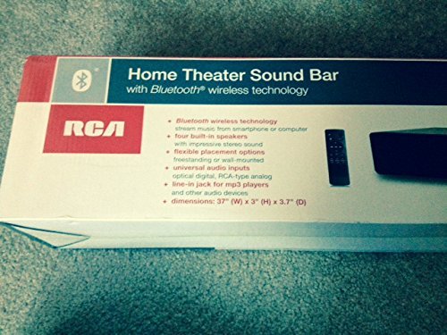 RCA RTS7010B 37" Home Theater Sound Bar with Bluetooth(Certified Refurbished) N2