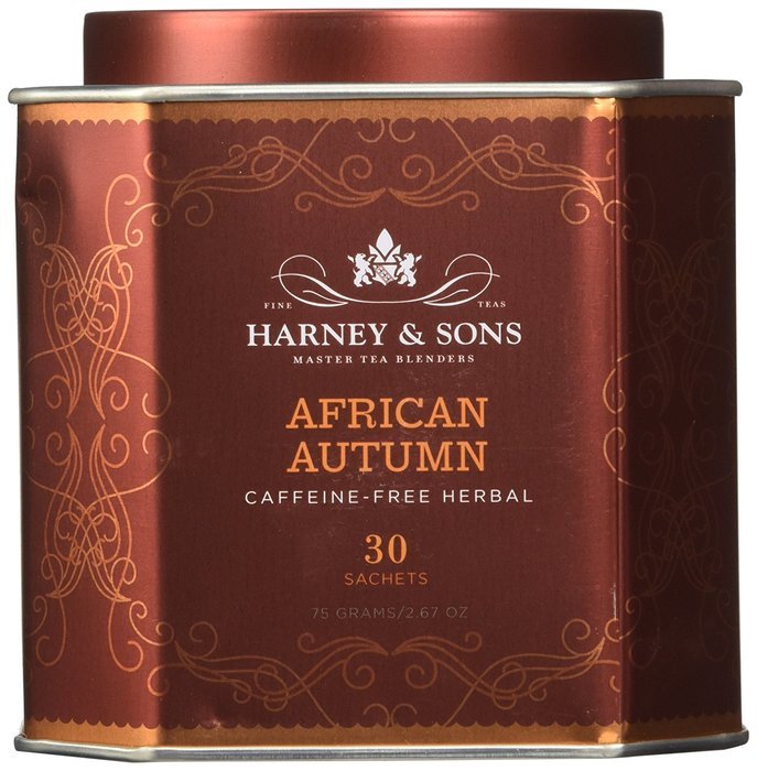 Harney & Sons African Autumn Caffeine Free Herbal Tea 30 Ct N5