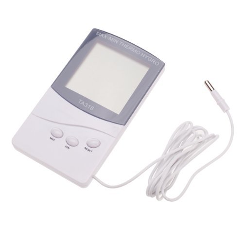 LCD Indoor Outdoor Thermometer Hygrometer Temperature Humidity Meter - Worldwide