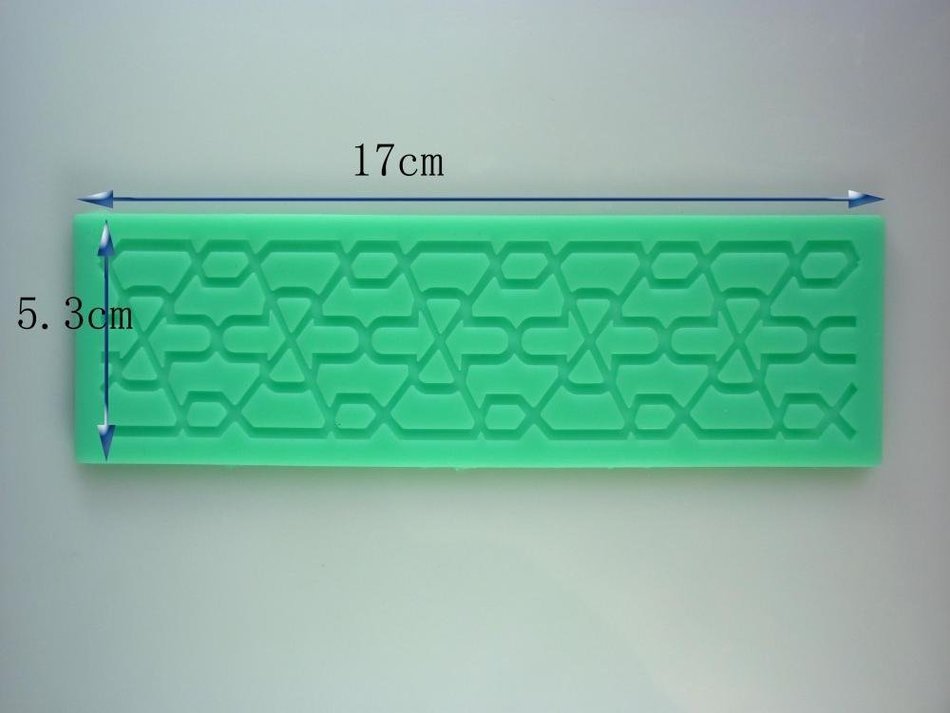 Silicone Lace Mold Process Modeling Baking DIY Silicone Mold Kitchen Cake Decorating Tools