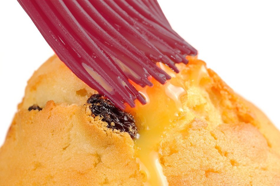 Eco-Friendly 2 Piece Set Silicone Basting Brushes & Pastry Brush Set for Cooking, Baking & Grilling, Heat-Resistant... N2