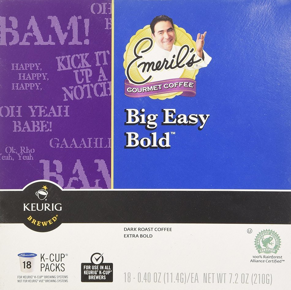 Emeril's Big Easy Bold Coffee, K-Cup for Keurig Brewers, 24 Count N10