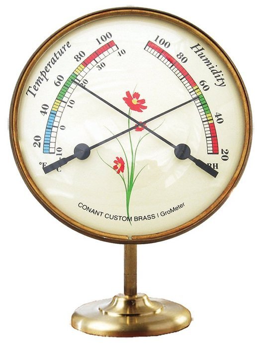 Conant Custom Brass GROM1 GrowMeter for Indoor Growing Conditions