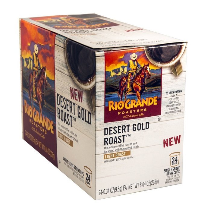 Rio Grande Roasters Premium Dark Coffee Single Serve K-Cup, 80 Count (Compatible with 2.0 Keurig Brewers) N21