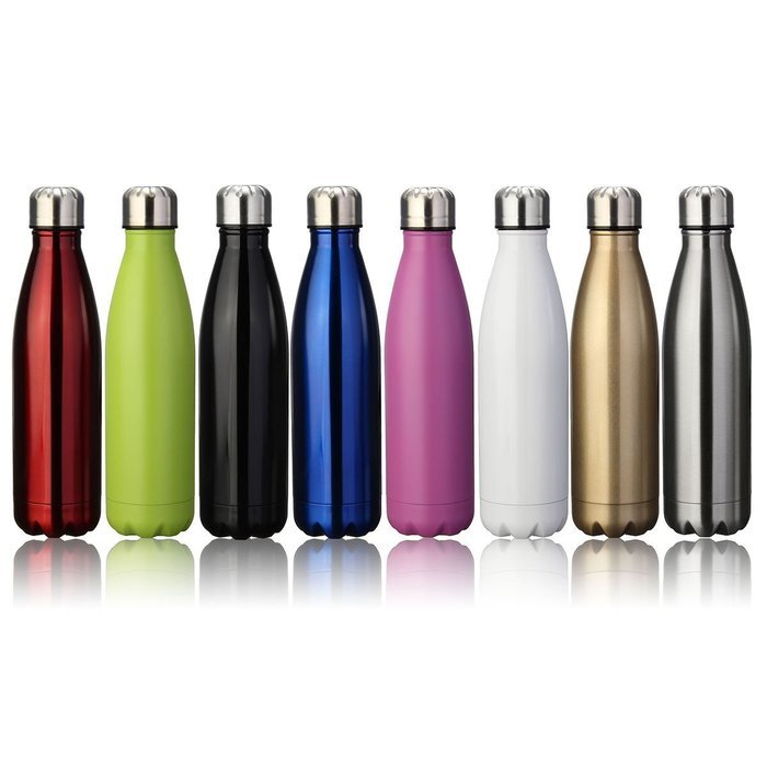 AJUSEN Vacuum Insulated Stainless Steel Vacuum Flask Travel Mug (golden)