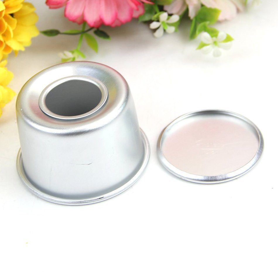 MImgo Store 2" 4" 5" 6" Reusable Round Cake Tin Panloose Base Bottom Wedding Cake Mould With Removeable Bottom... N3