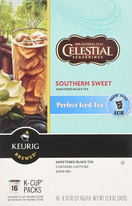 Celestial Perfect Iced Tea Southern Sweet Keurig K-Cups, 22 Count N15