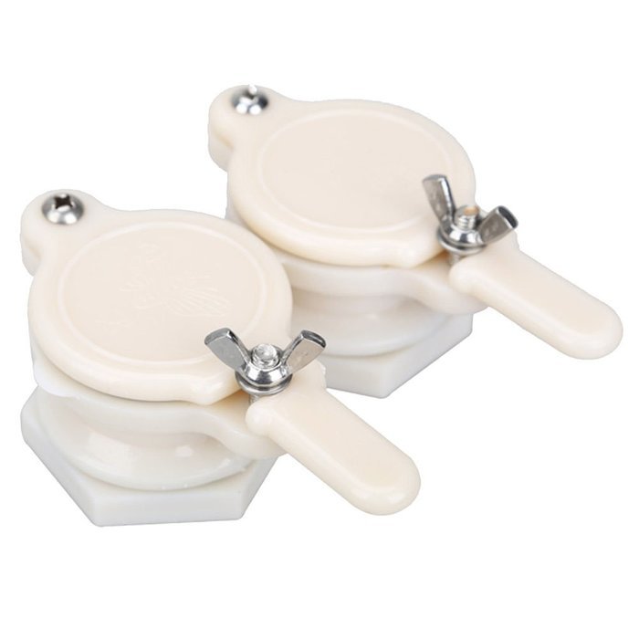 Honey Gate Valve - SODIAL(R) 2pcs Nylon Honey Gate Valve Honey Extractor Honey Tap