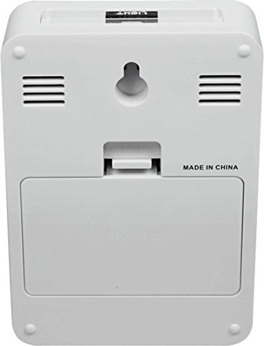 Ambient Weather WS-2063-W Indoor Temperature and Humidity Monitor with Backlight N8