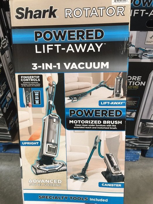 Shark Rotator Powered Lift-Away XL Capacity Vacuum with 8 Attachments N2