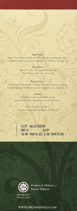 Organo Gold Cafe Supreme N3