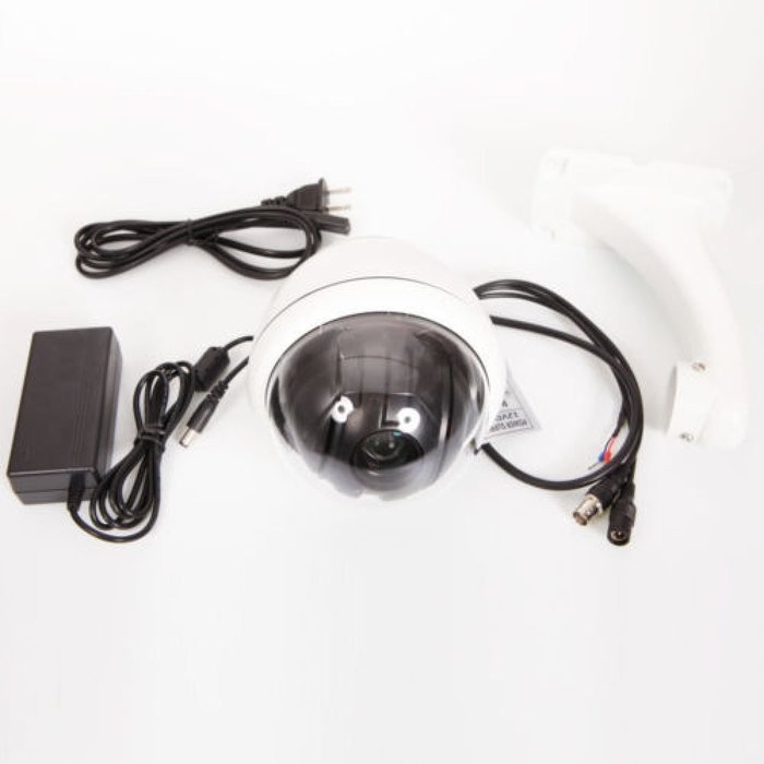 Youzee Outdoor 1200TVL HD 30X Zoom PTZ Night Vision Dome Dustproof CCTV Security Camera N5