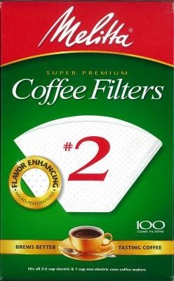 Melitta Coffee Filters - #2 Cone Filter 100-Count (Pack of 3)