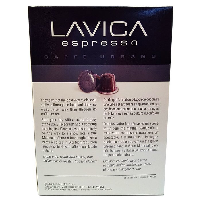 Lavica Lungo Nespresso Compatible Capsules | 60 capsules | Premium Dark Roast | Fits Nespresso Machines | Delicious... N3