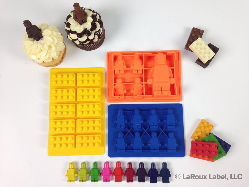 Silicone Mold for LEGO lovers + FREE BONUS TIPS & RECIPES E-BOOK! N2