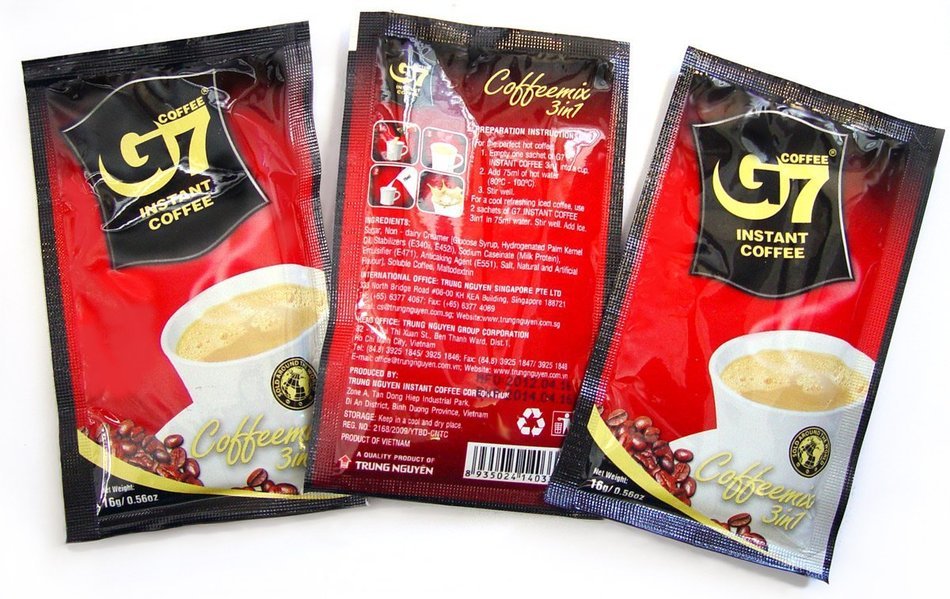 G7 3-in-1 Instant Coffee, 50 Sachets N4
