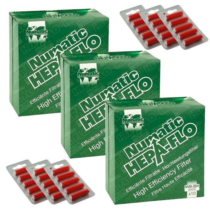 Numatic Wet & Dry WV370 WV380 WVT370 Vacuum Cleaner Hepa-Flo Bags (Pack of 30 + 30 Fresheners)
