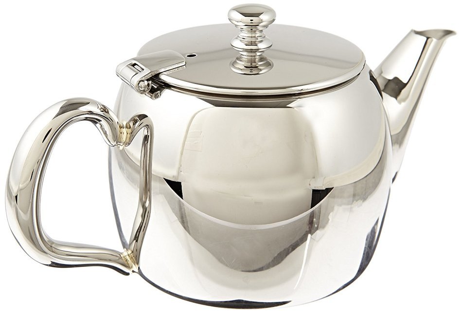 Carlisle 609155 Rhapsody Stainless Steel Tea Server, 14-oz. Capacity, 3-1/2" Height