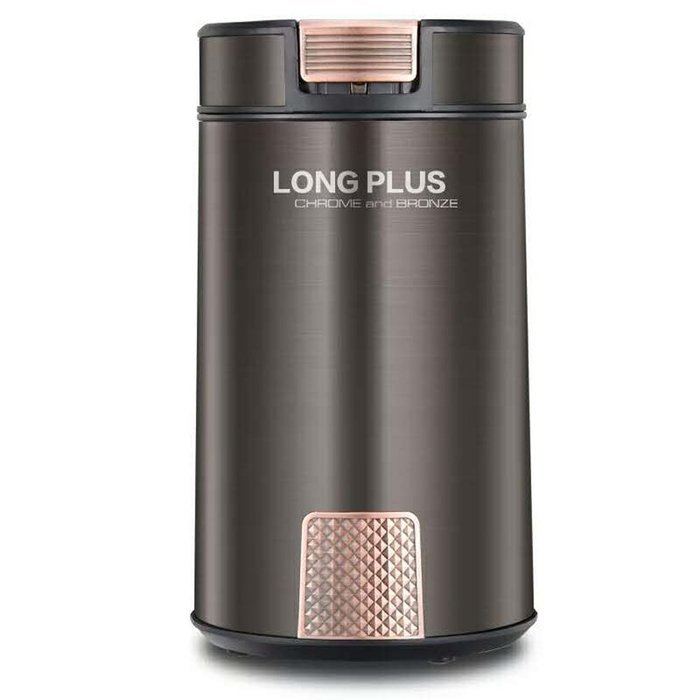 Long Plus CG8120 Electric Coffee and Spice Grinder with Patented Thickening Dual Stainless Steel Blades and Strongest... N2